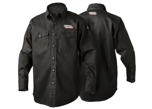 Lincoln Electric Black FR Welding Shirt (K3113)