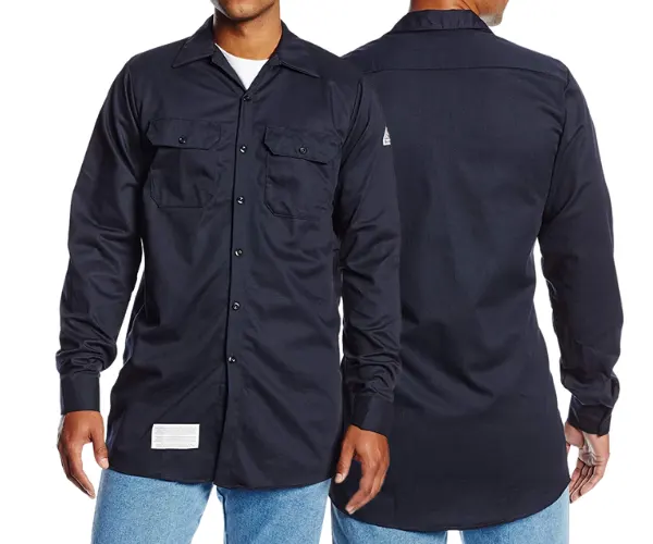 Bulwark Men's Midweight Excel FR Work Shirt