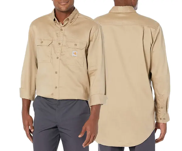 Carhartt Men's FR Loose Fit Twill Long Sleeve Shirt