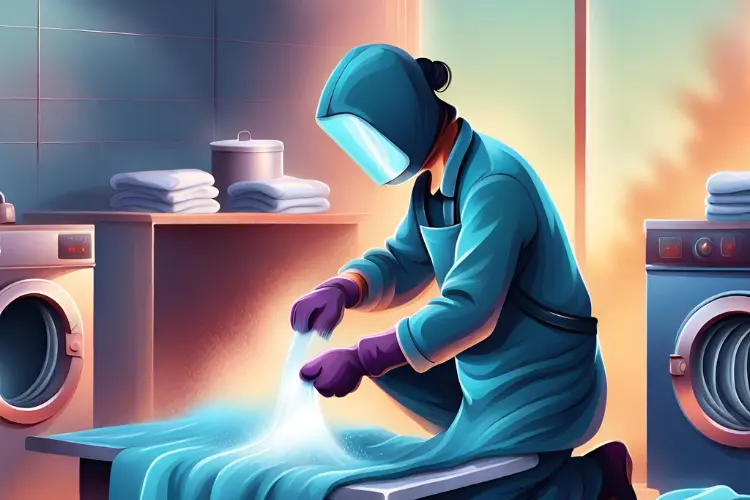 Welder clothe washing