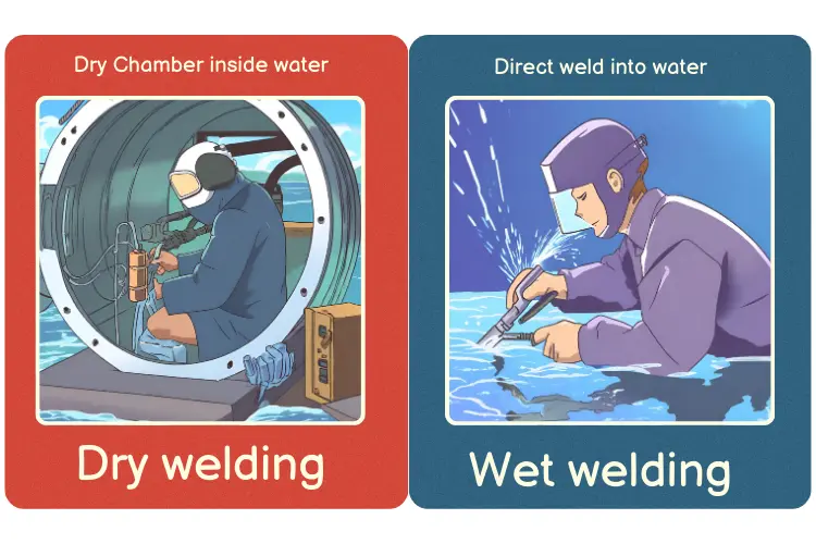 Weld & Wet welding